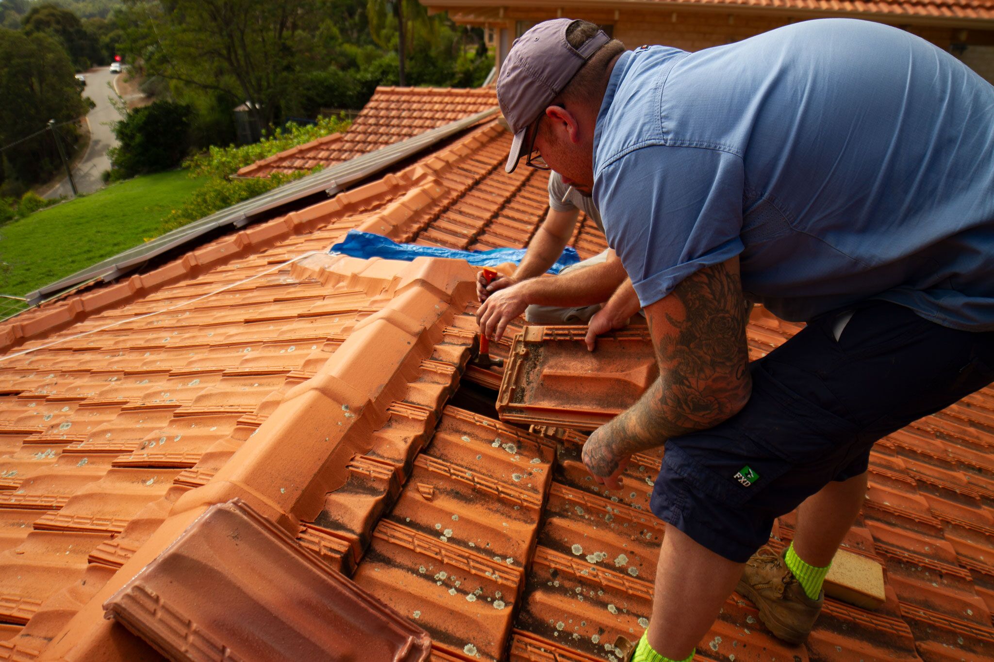 Ridge Cap Repairs - Roof Repairs Perth WA